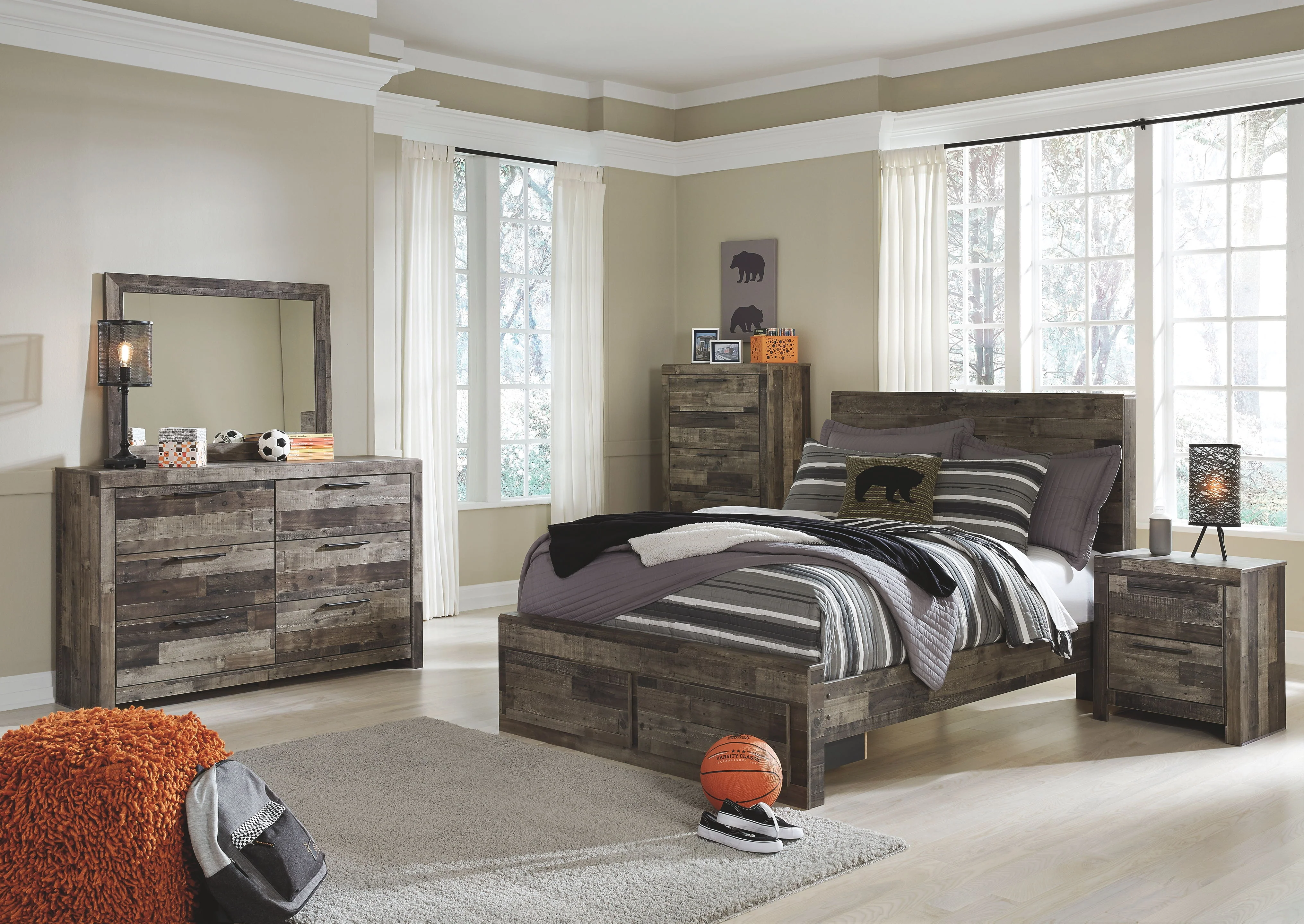 Derekson - Panel Bed - Image 22