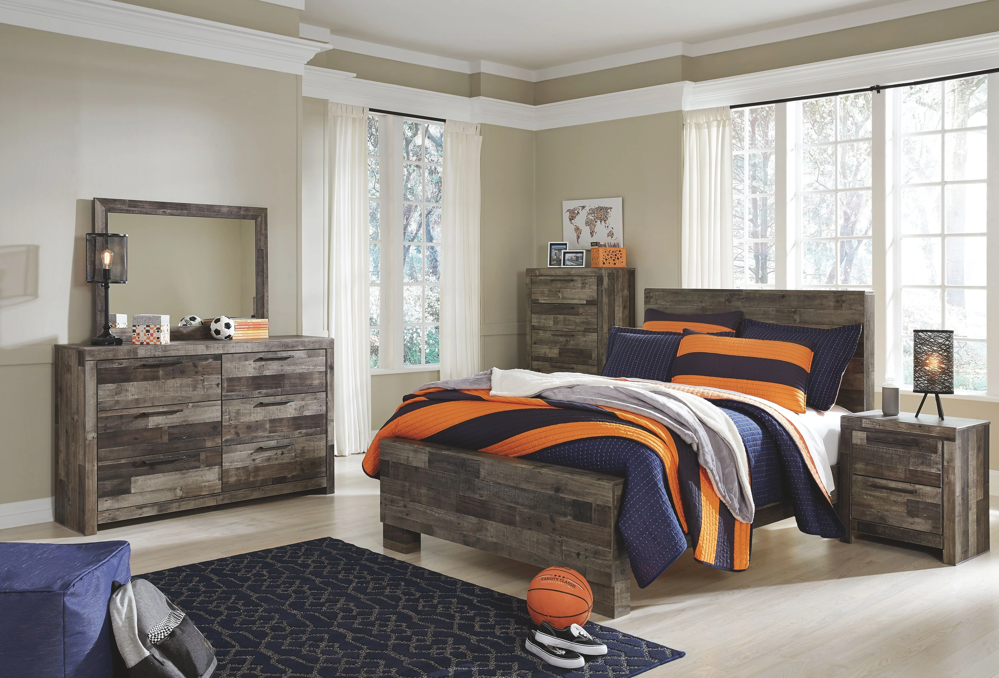 Derekson - Panel Bed - Image 33