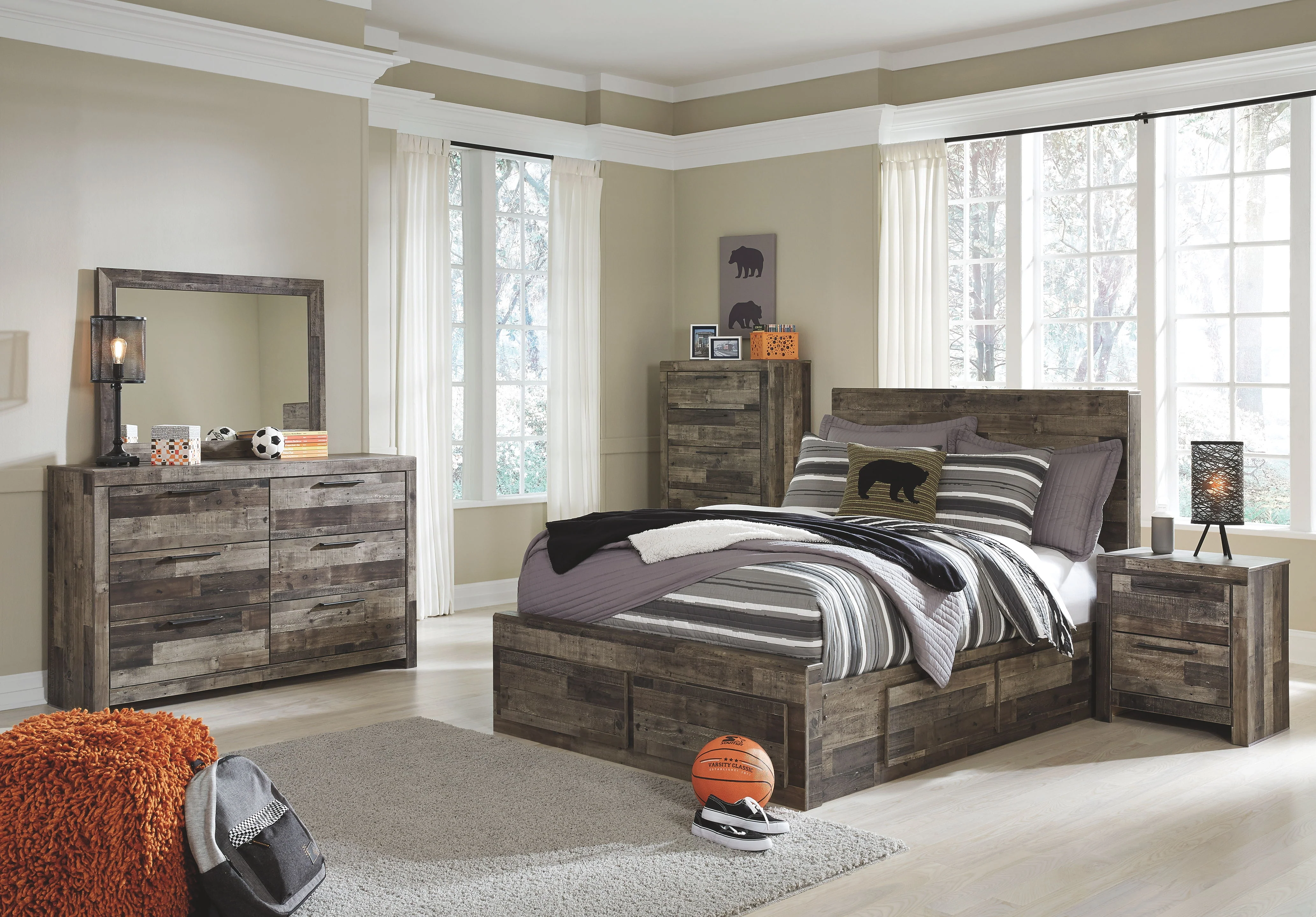 Derekson - Panel Bed - Image 35