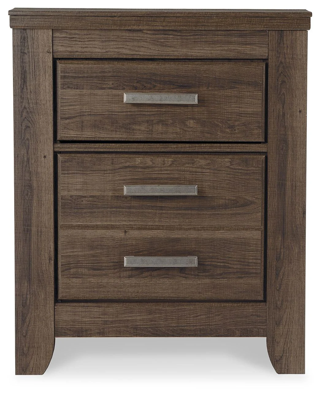 Juararo - Two Drawer Night Stand - Dark Brown - Image 3
