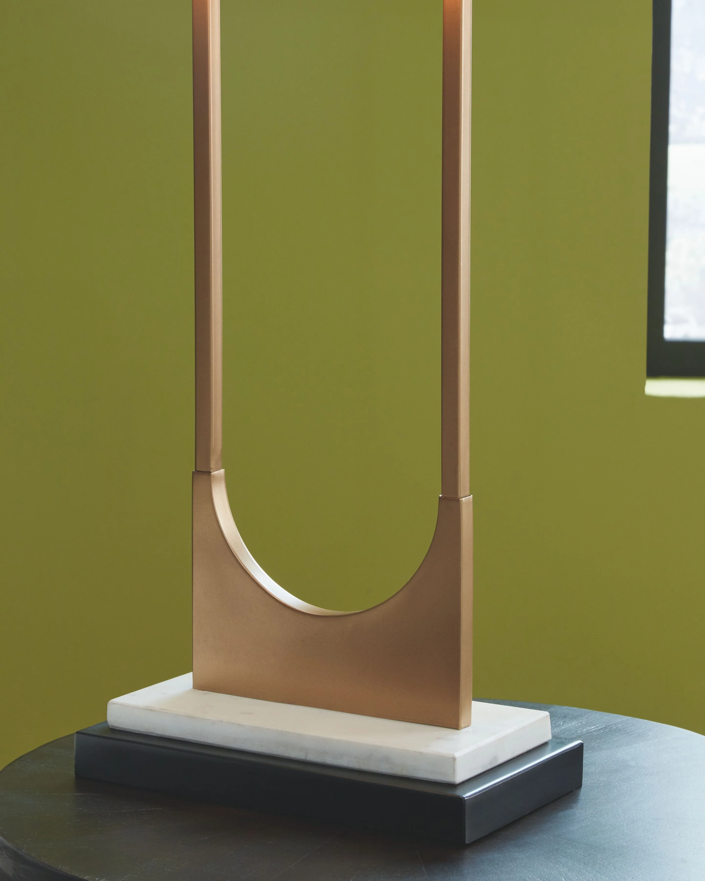 Malana - Metal Table Lamp  - Brass Finish - Image 4
