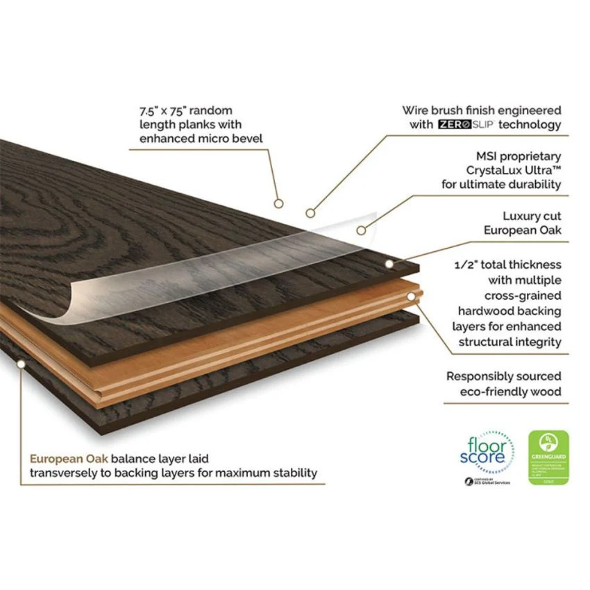 MSI - McCarran - Atwood - Engineered Hardwood Flooring - Image 8