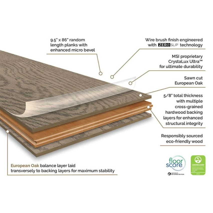 MSI - McCarran - Bourland - Engineered Hardwood Flooring - Image 10
