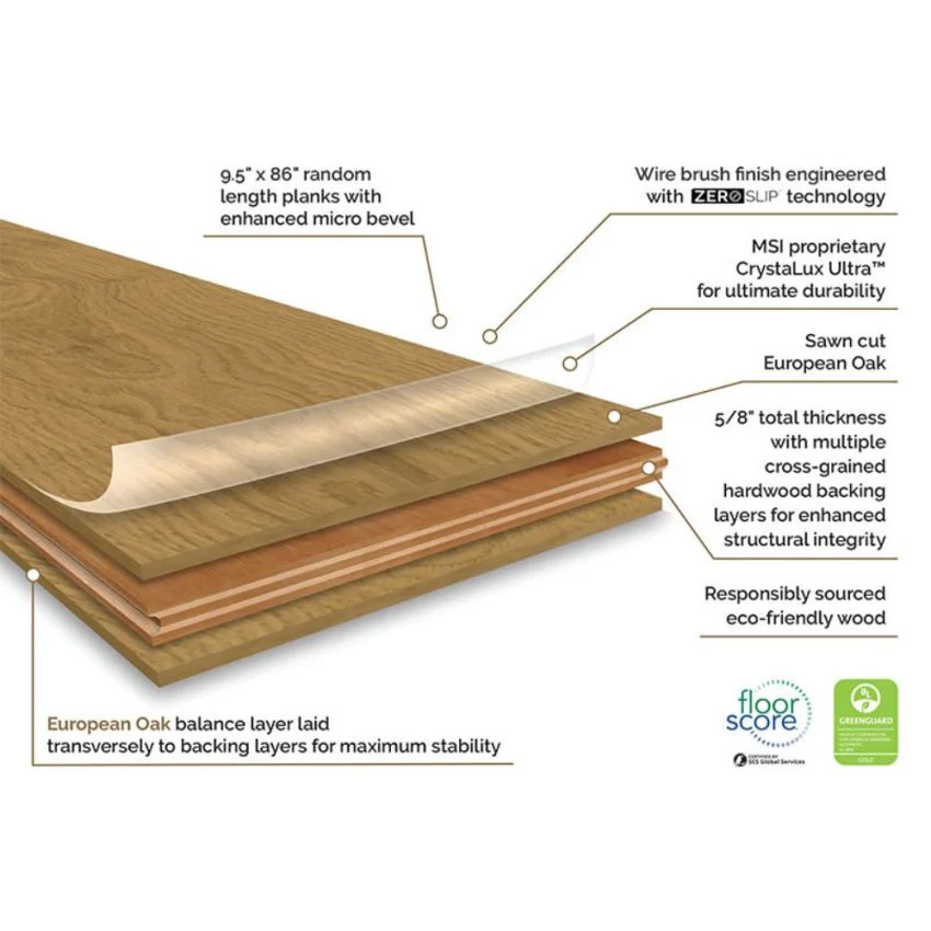MSI - McCarran - Northcutt - Engineered Hardwood Flooring - Image 4