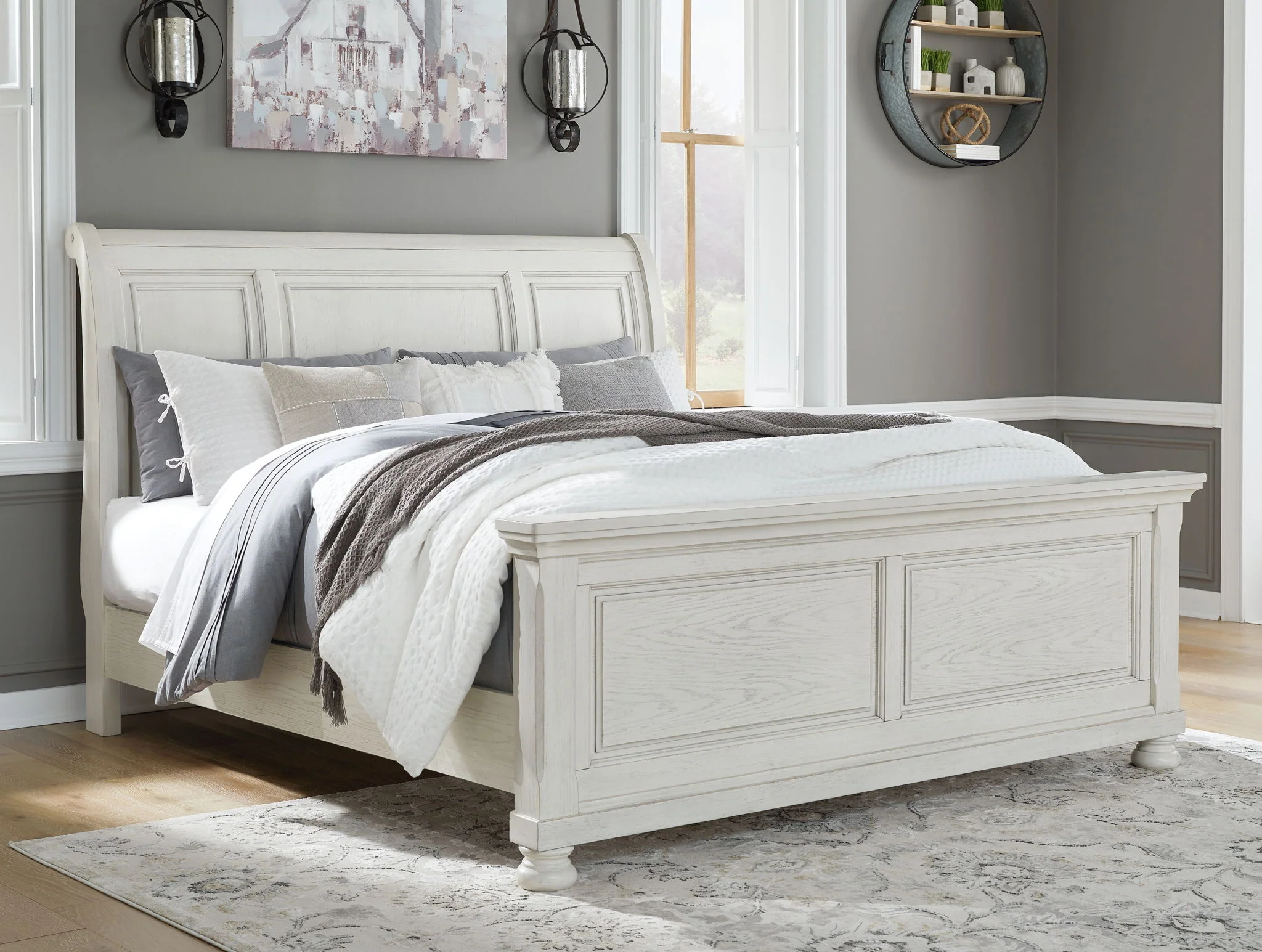 Robbinsdale - Sleigh Bed - Image 16