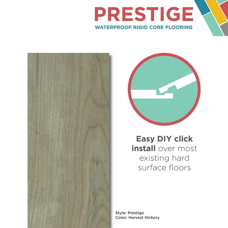 Shaw - Prestige - Harvest Hickory - Vinyl Flooring - Image 5