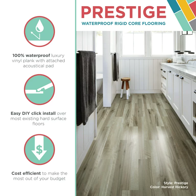 Shaw - Prestige - Harvest Hickory - Vinyl Flooring - Image 7